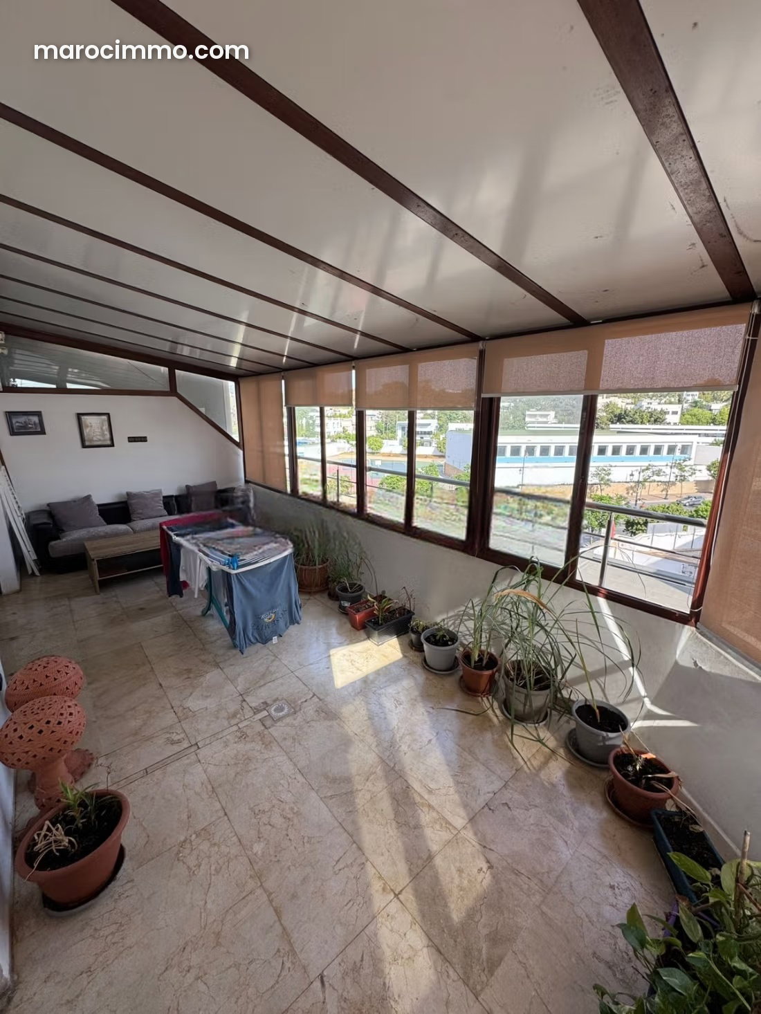 Appartement lumineux avec terrasse à louer à Agdal Rabat — Rabat