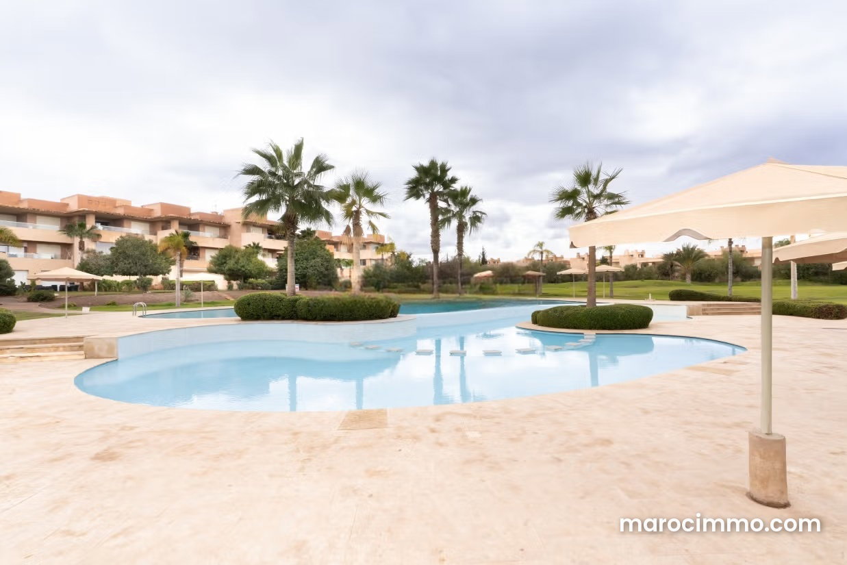 Furnished garden-level apartment for rent in Agdal, Marrakech — Marrakesh
