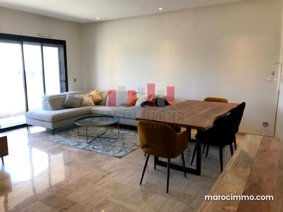 شقة مفروشة بإطلالة هادئة في كازابلانكا فايننس سيتي — الدار البيضاء
