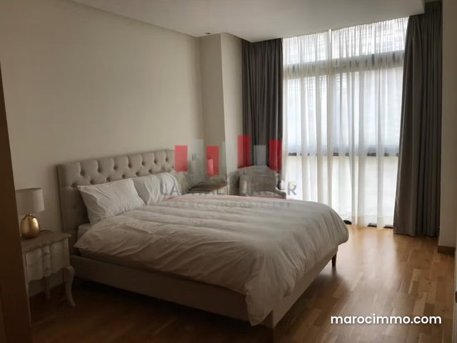 Location d'un appartement à Casablanca Finance City. 2 chambres agréables. Bien meublé — 3