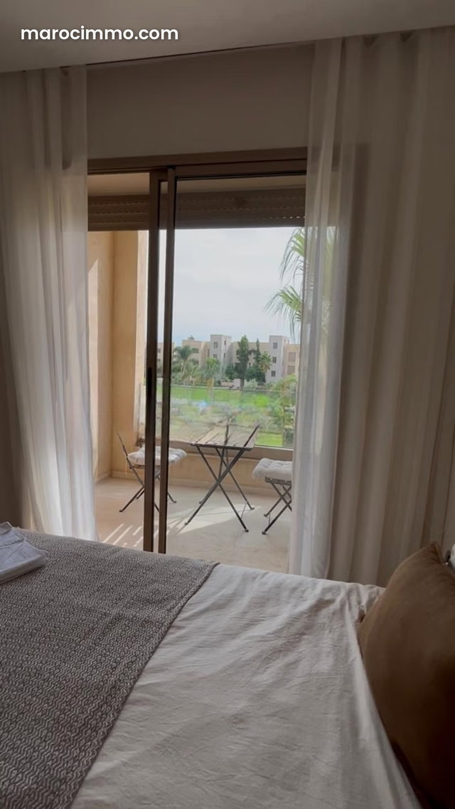 Appartement Meublé 2 Chambres avec Vue Piscine — 3