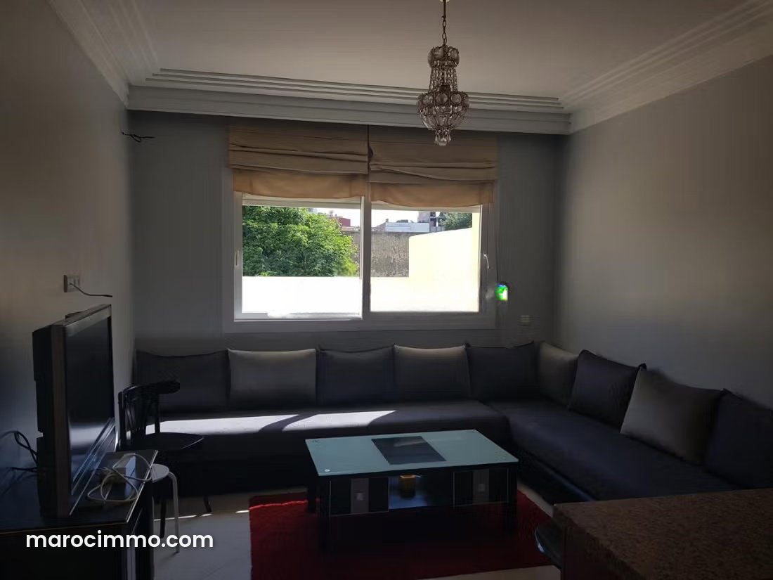 Furnished Apartment with Terrace for Rent in Maarif, Casablanca — Casablanca