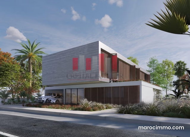 Villa semi construite proche moroco mall — 5