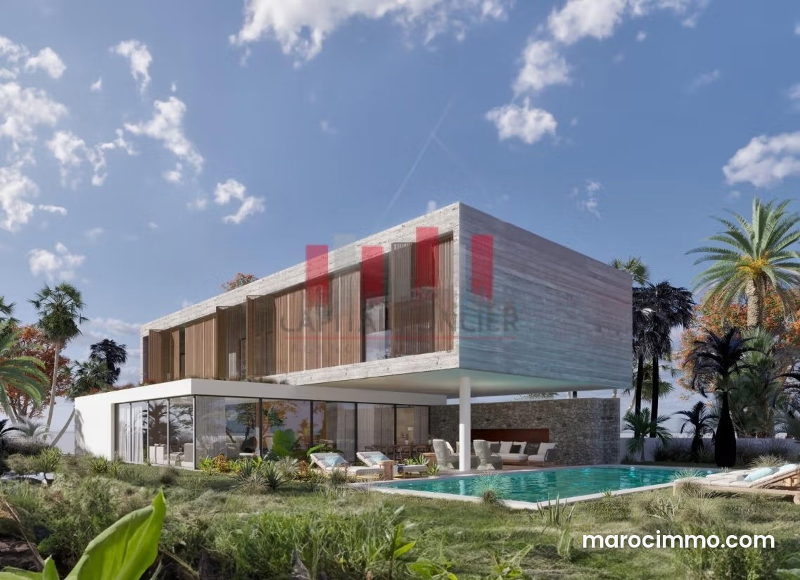 Villa 910 m² face à la plage à personnaliser, Aïn Diab, Casablanca — Casablanca