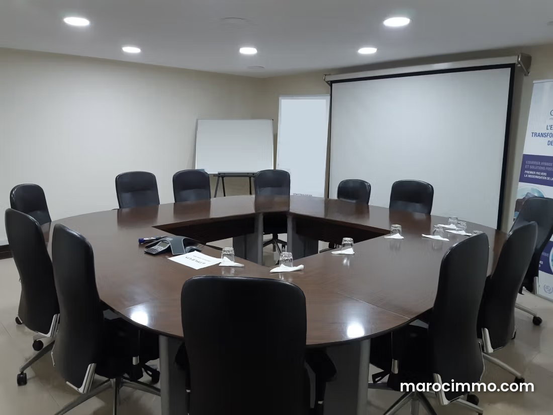 1,069 sqm office for sale, Palmier, Casablanca, fitted office space — Casablanca