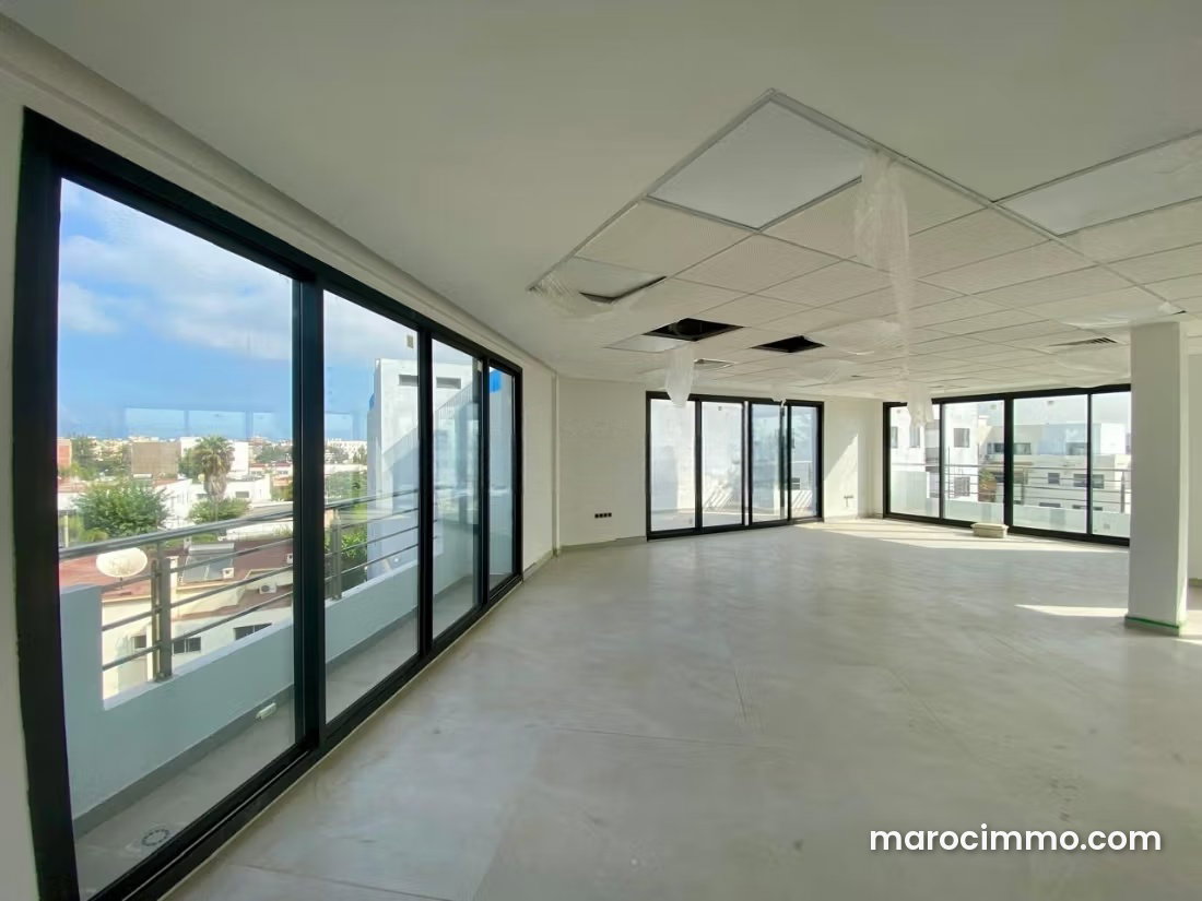 78 m² Office with Terrace, Riviera Casablanca, High-End — Casablanca