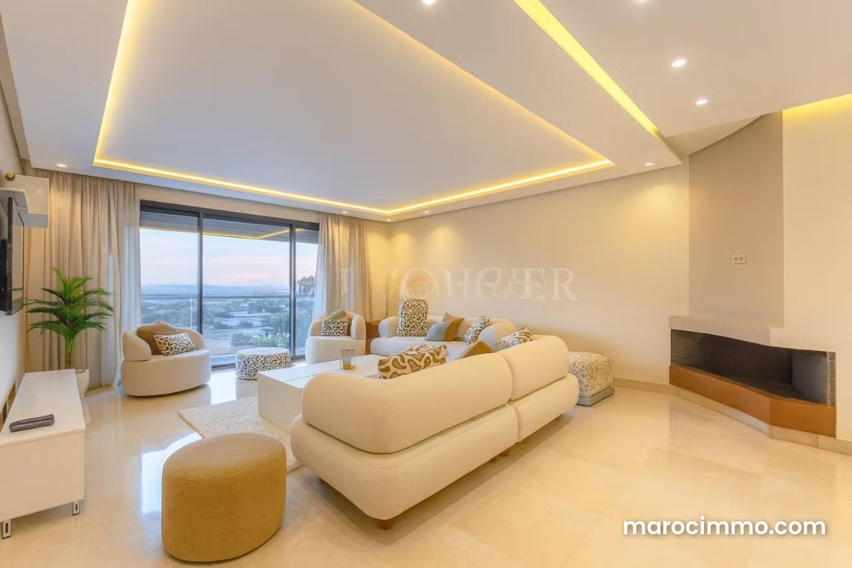 172 sqm Apartment, 3 Bedrooms with Terraces, Ferme Bretonne, Casablanca — Casablanca