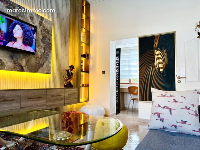 Tres bel etage de villa a louer Haut hassan — 5