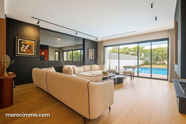 Modern furnished villa for rent in Ain Diab, Casablanca — 4