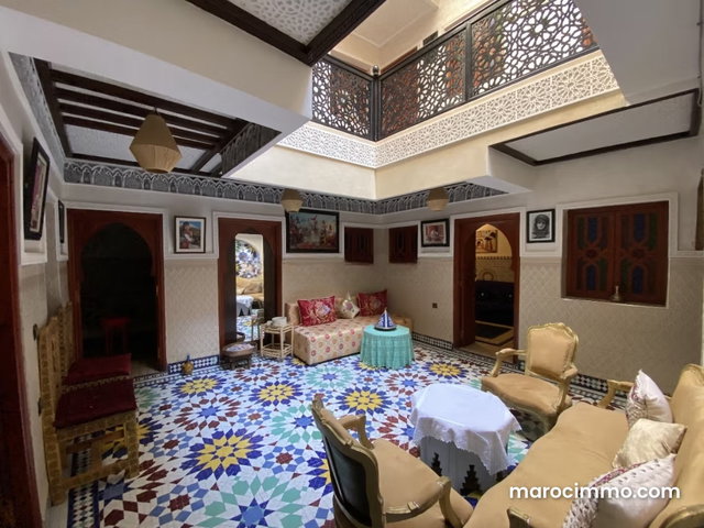 Vente Riad titré 8 chambres À Riad Laarous Médina — 2