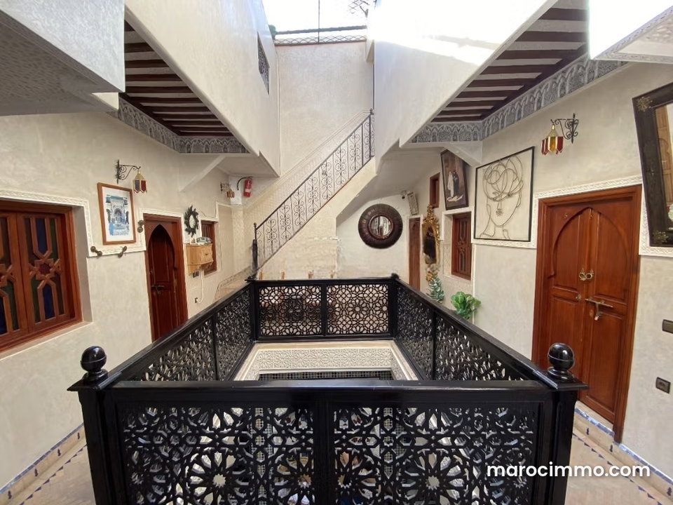 Vente Riad titré 8 chambres À Riad Laarous Médina