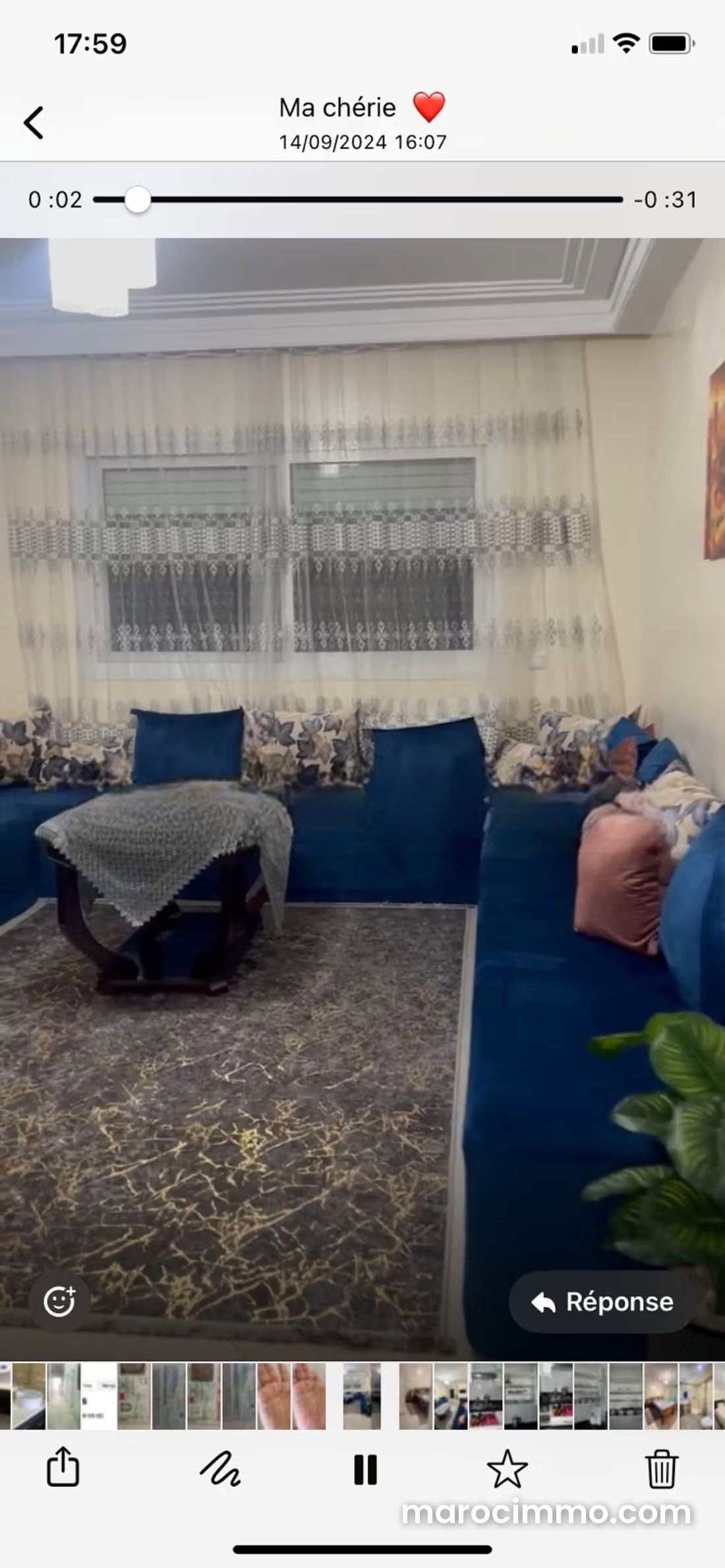 Appartement 127 m² avec terrasse et garage, Anfa, Casablanca — Casablanca