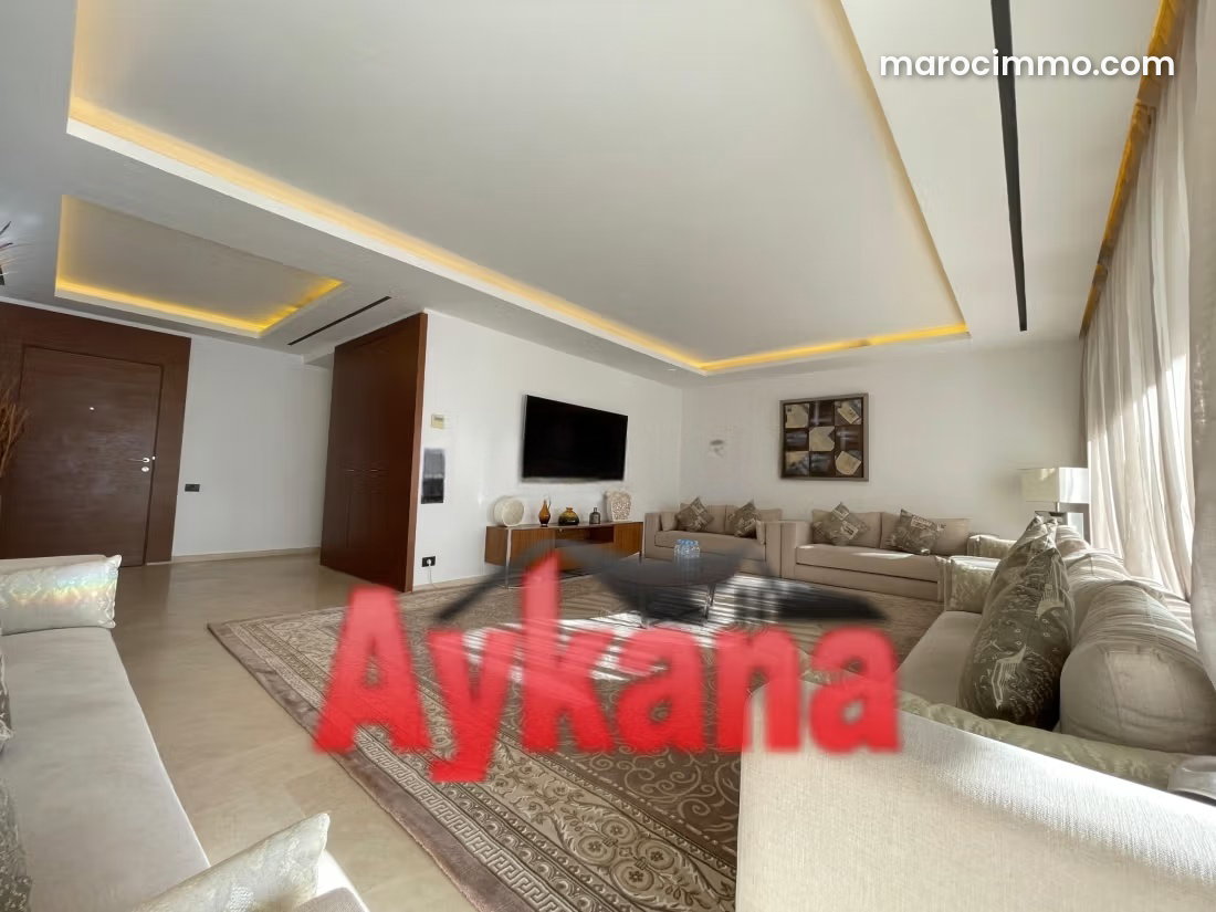 185 sqm Apartment, 3 Bedrooms, Terrace, Souissi, Rabat — Rabat