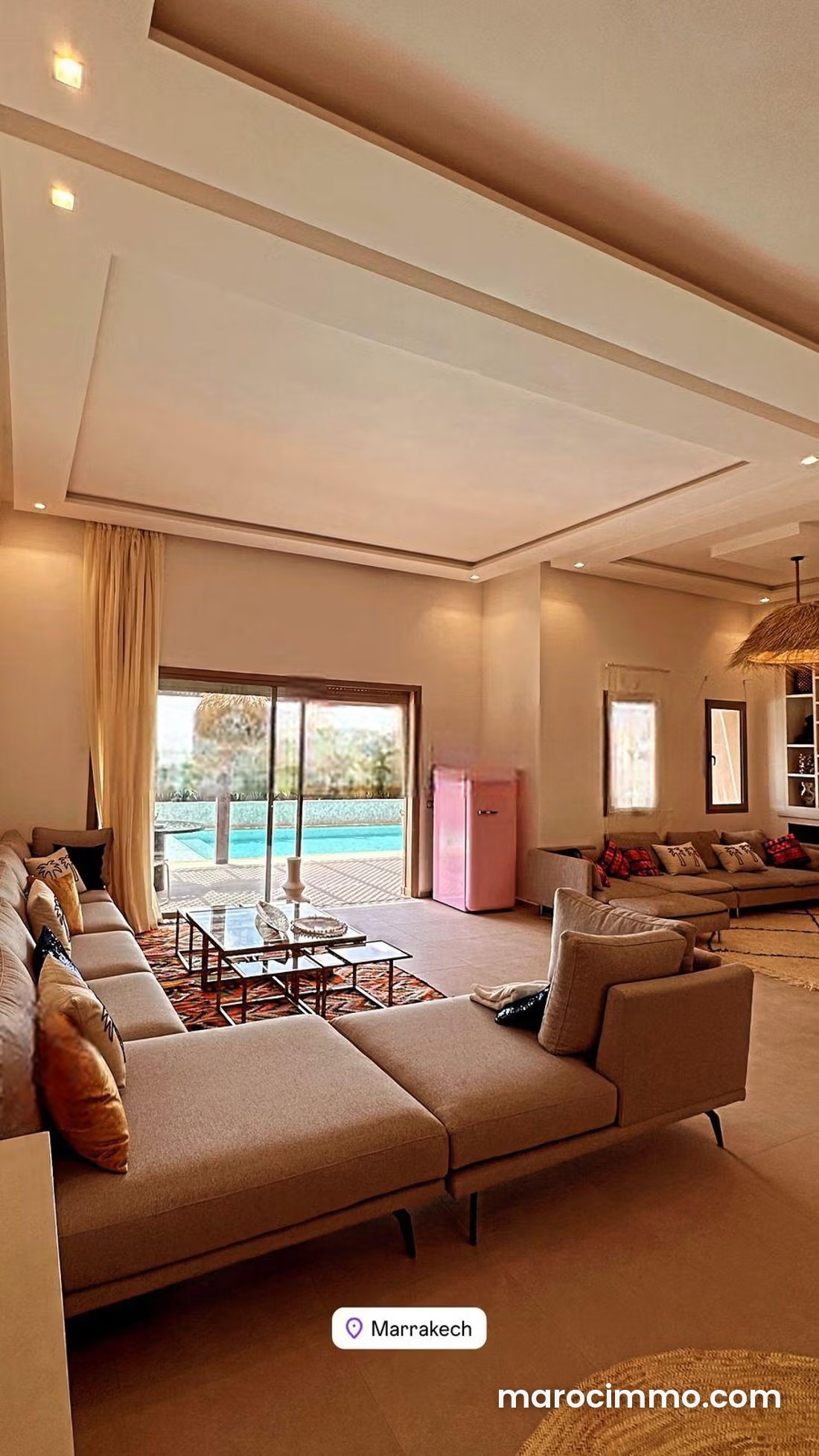 255 m² Villa with Pool and Atlas Mountain Views, Amezmiz Road, Marrakech — Marrakesh