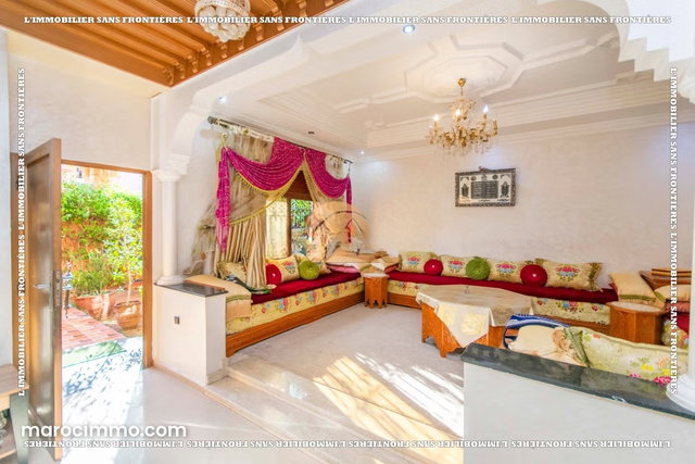 Villa meublée avec piscine et jardin privé à louer – Targa, Marrakech — 3