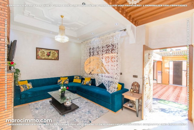 Villa meublée avec piscine et jardin privé à louer – Targa, Marrakech — 5