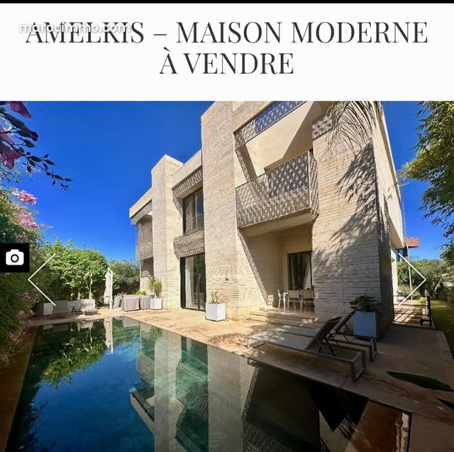Somptueuse maison à vendre à Amelkis. 7 grandes pièces. Terrasse et jardin — 2