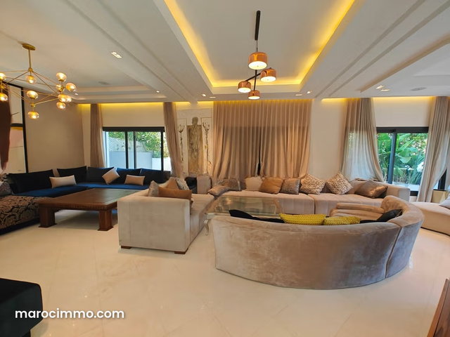 Villa luxueuse meublée à dar bouazza 30000 dh — 3