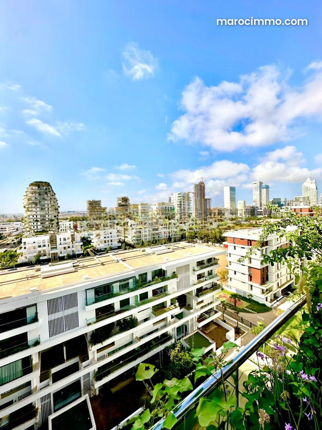270 sqm Duplex with Private Pool, Casablanca Finance City — Casablanca