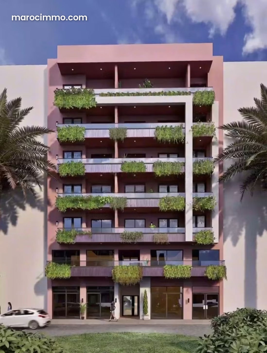 New Apartment on Casablanca Road, Marrakech, with Pool and Garage — Marrakesh