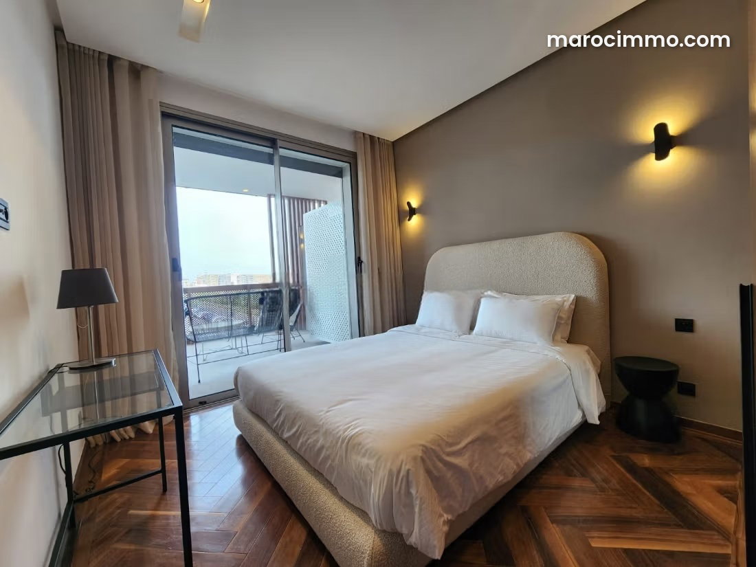 Furnished 74 m² Apartment, Casablanca Finance City — Casablanca