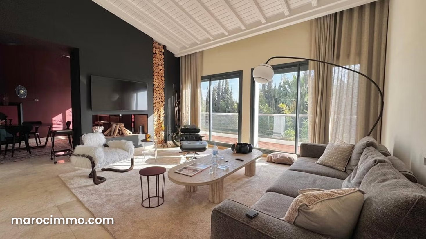 196 m² Apartment in Ville Verte, Bouskoura with Terrace and Swimming Pool — Bouskoura