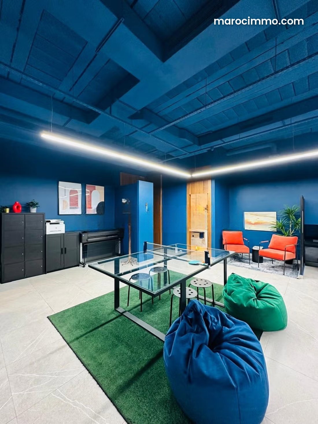 Bureau 105 m² à louer, Sidi Maarouf, Casablanca — Casablanca