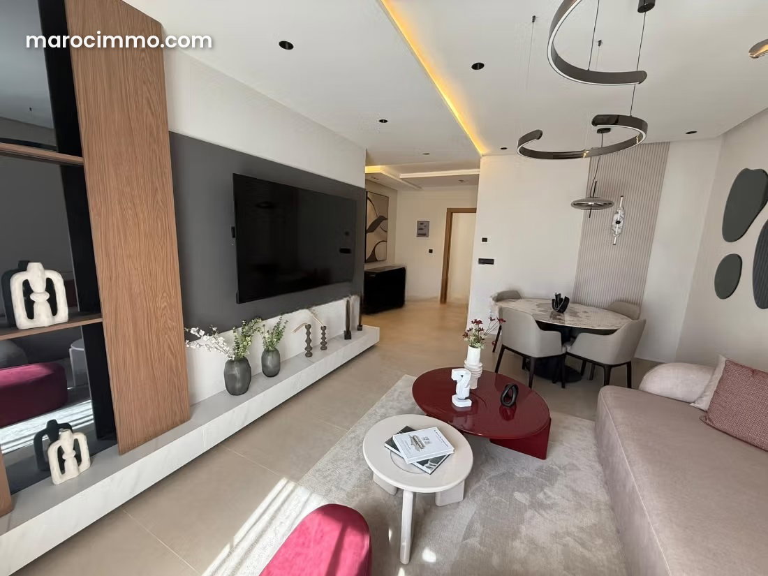Appartement haut standing 70 m², terrasse, Centre Tanger — Tanger