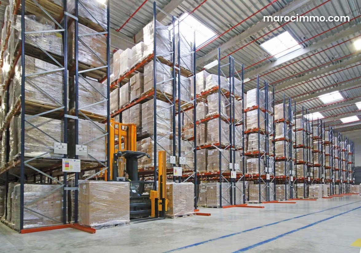 780 m² Industrial Unit, Ain Sebaa, Casablanca, Highway Access — Casablanca