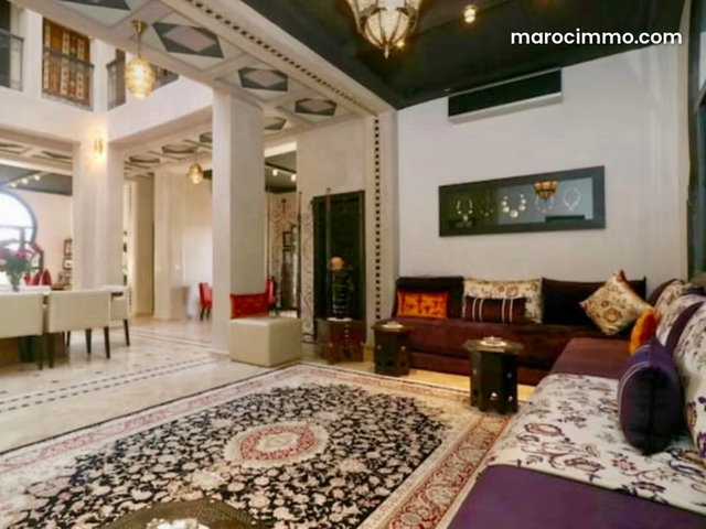 Villa meublée piscine à louer: Rte Fes Marrakech — 4