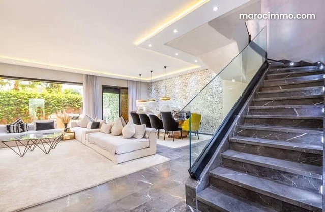 Villa meublée 4ch piscine à louer LD Marrakech — 4