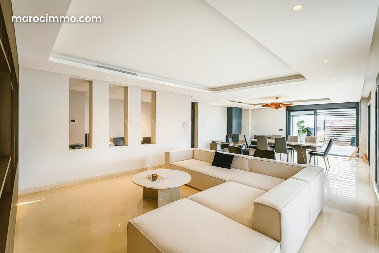 Appartement 237 m², vue mer, 3 chambres, Aïn Diab, Casablanca — Casablanca