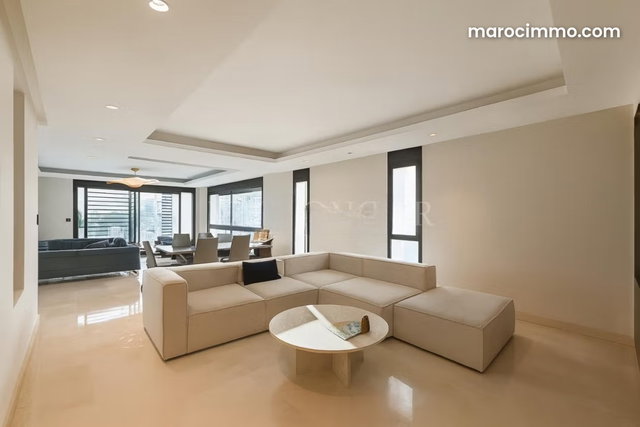 Vente appartement d’exception 237m2 avec terrasse et vue sur mer à Ain Diab, Casablanca — 3