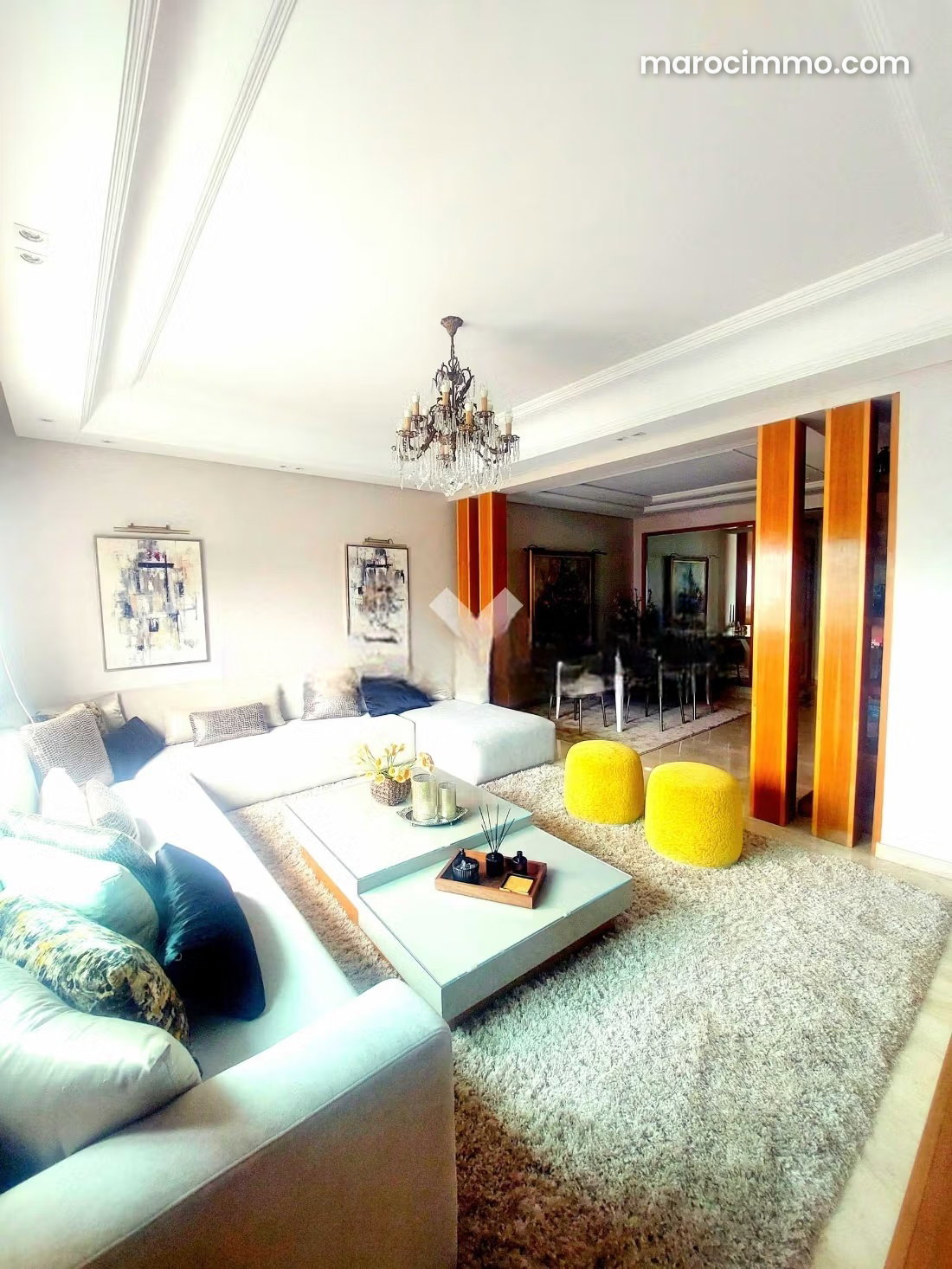 Appartement 137 m², 3 chambres, Mers Sultan, Casablanca — Casablanca