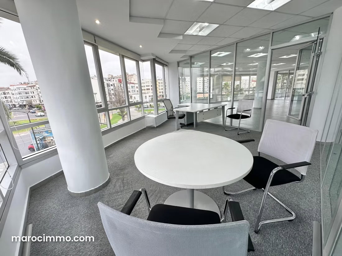 256 m² Office for Lease, Moulay Youssef, Casablanca — Casablanca