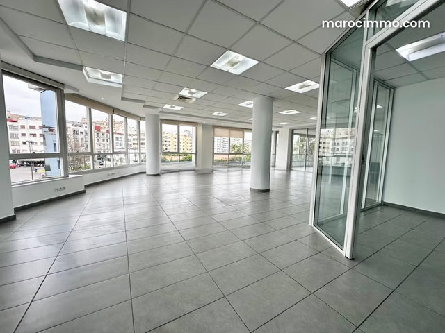 Offices for Rent in Moulay Youssef. 256 m² Space. Equipped Kitchen — 2