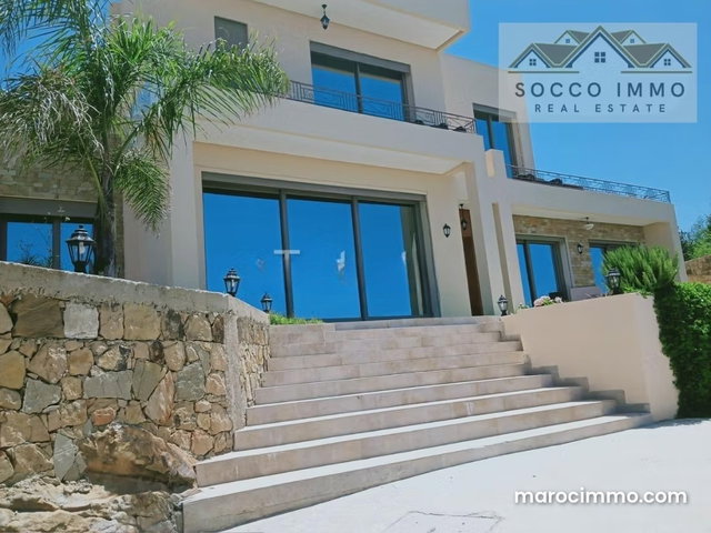 Magnifique villa à vendre à Mediouna. 3 chambres agréables. Jardin et terrasse — 4