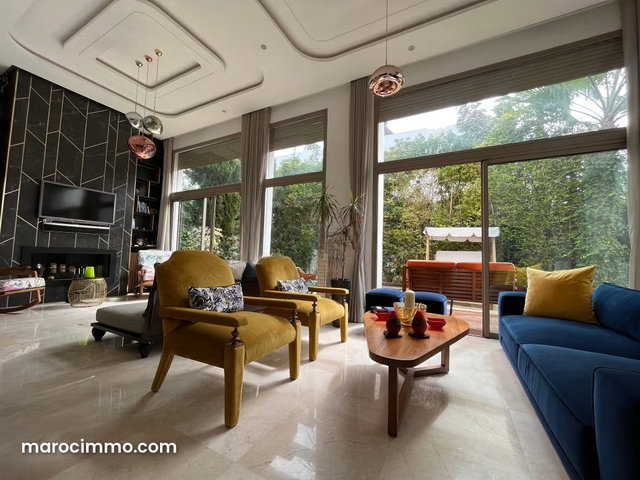 Magnifique villa à louer meublée à Darbouazza — 2