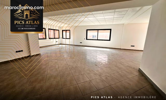 Plateau Bureau à Louer – 92 m² – Guéliz, Marrakech — Marrakech