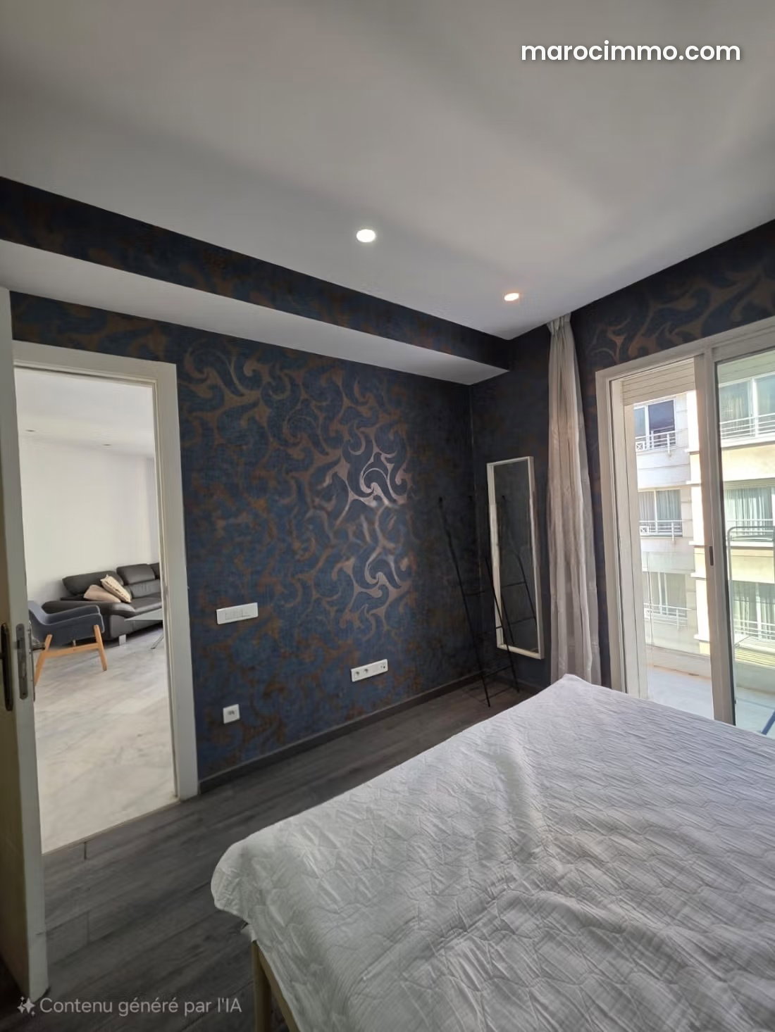 Furnished Apartment with Terrace in Racine, Casablanca — Casablanca