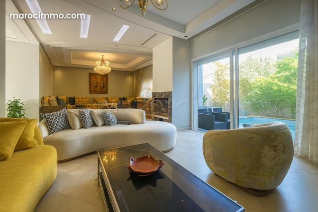 Vente charmante villa moderne 4chambres avec piscine à Dar Bouazza — 5
