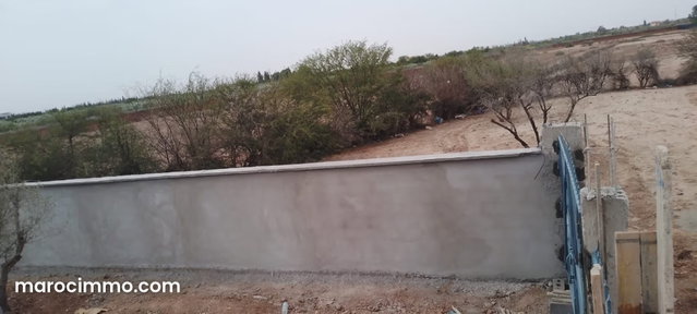 Terrain milkiya en vente à Route de l'Ourika. Surface totale 604 m² — 4