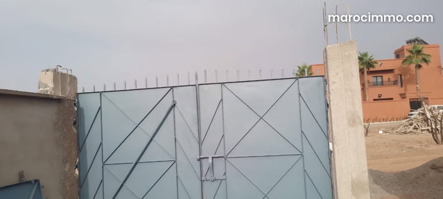 Terrain milkiya en vente à Route de l'Ourika. Surface totale 604 m² — 2