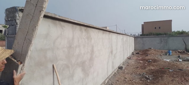 Terrain milkiya en vente à Route de l'Ourika. Surface totale 604 m² — 3