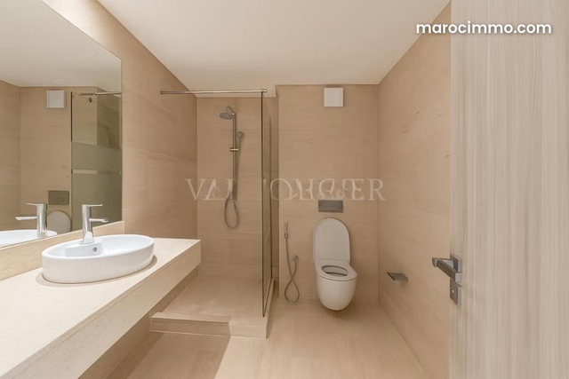 Location appartement moderne 2chambres avec terrasse et vue sur mer à Ain Diab — 5