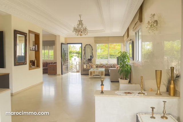 Vente charmante villa 456m2 4chambres à Dar Bouazza — 2