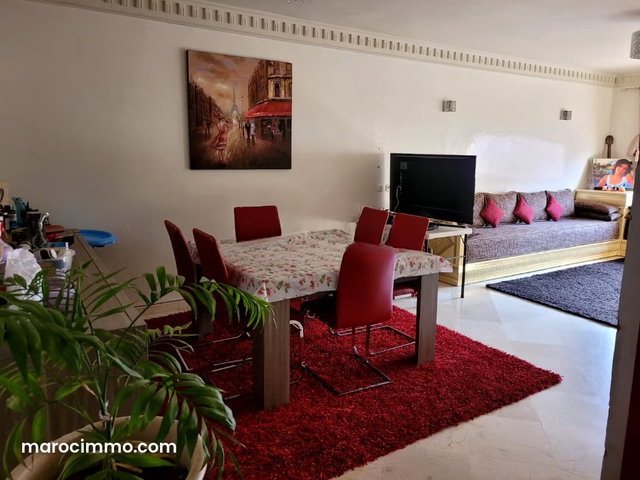 Vente bel appartement 110 m² à gueliz — 2