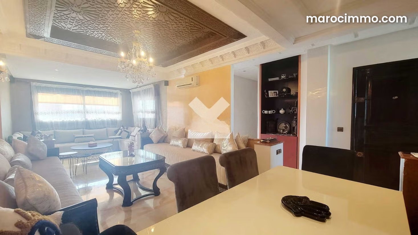 Appartement 120 m², 3 chambres, dernier étage à Bourgogne, Casablanca — Casablanca