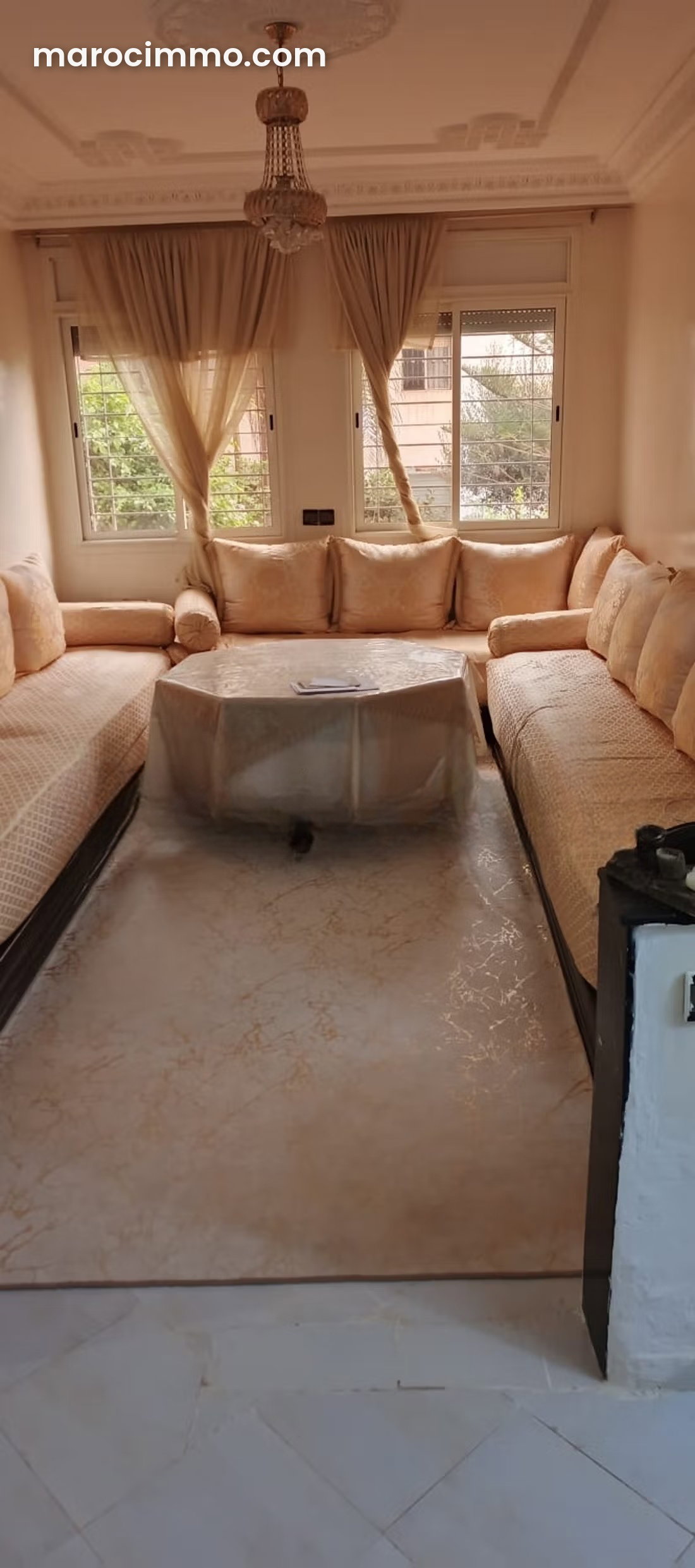 Ground-floor apartment with private garden for sale in Tamesna — Tamesna