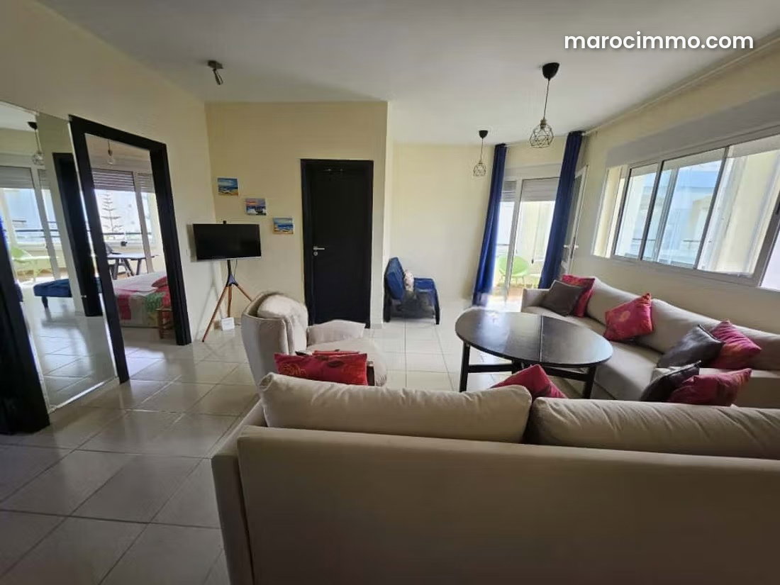 Appartement meublé à louer, Plage Oued Cherrat, Bouznika — Bouznika